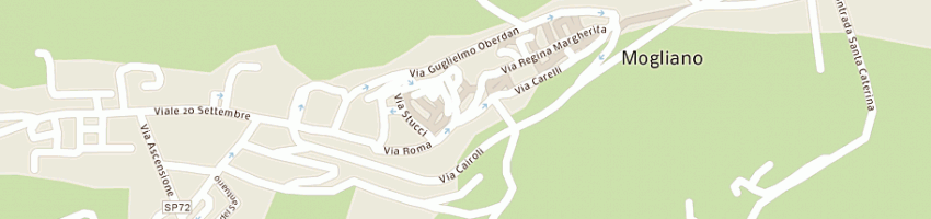 Mappa della impresa l'oasi del fiore di martinelli giuseppa a MOGLIANO