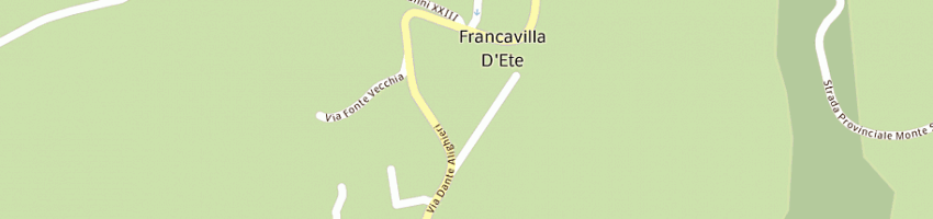 Mappa della impresa croce verde a FRANCAVILLA D ETE