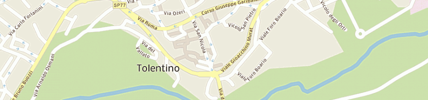 Mappa della impresa pupo bucciante evelina a TOLENTINO