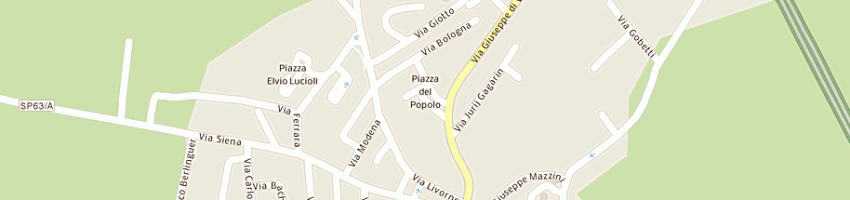 Mappa della impresa rosticceria pizzeria la piazzetta di camilloni marcella a SINALUNGA