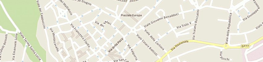 Mappa della impresa piccolo mondo di ciccarelli maurizio a TOLENTINO
