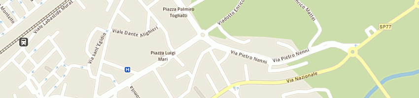 Mappa della impresa dignani daniele a TOLENTINO