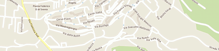 Mappa della impresa archimede snc a GUALDO TADINO