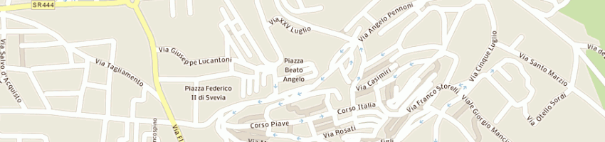Mappa della impresa boccolini sandro a GUALDO TADINO