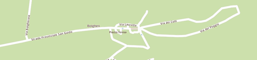 Mappa della impresa dada srl a CASTAGNETO CARDUCCI