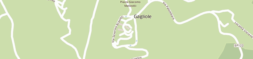 Mappa della impresa capodimonte paolo a GAGLIOLE