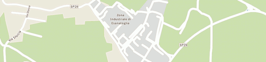 Mappa della impresa idealcornici snc di cingolani lorenzo e c a ESANATOGLIA