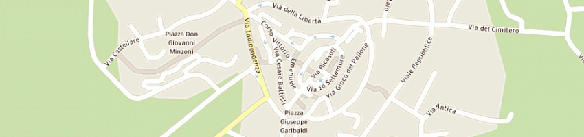 Mappa della impresa rosticceria pizzeria mameli a FOIANO DELLA CHIANA
