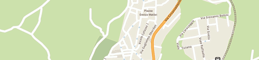 Mappa della impresa ristorante enoteca al teatro a MATELICA