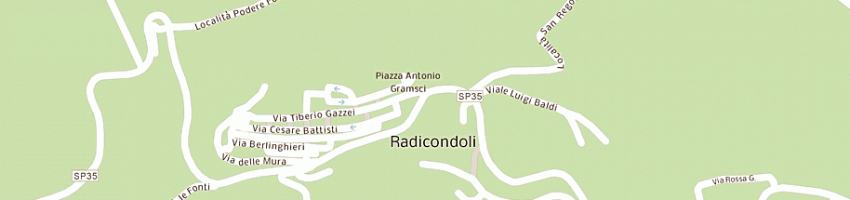 Mappa della impresa comune di radicondoli a RADICONDOLI