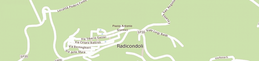 Mappa della impresa comune di radicondoli a RADICONDOLI