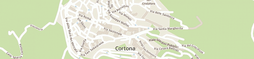 Mappa della impresa banchelli giovanni a CORTONA