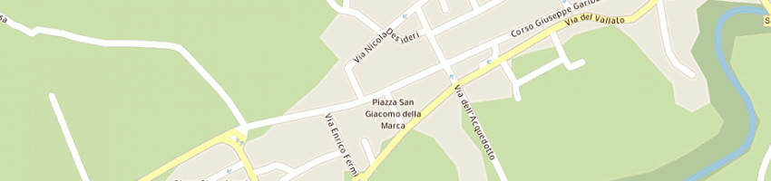 Mappa della impresa bar roma di biagetti graziano a TREIA
