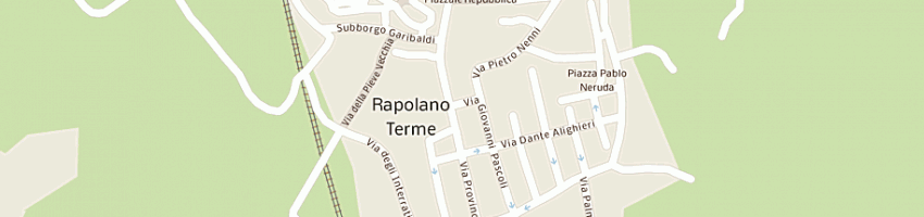 Mappa della impresa comune di rapolano terme a RAPOLANO TERME