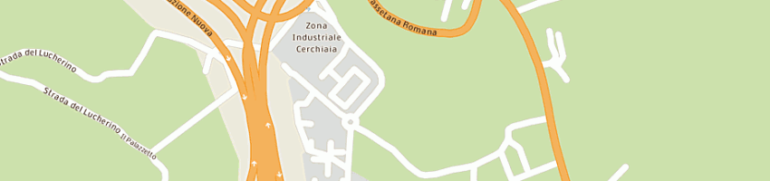 Mappa della impresa polisportiva mazzola-valli a SIENA