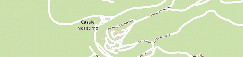 Mappa della impresa enoteca vecchio frantoio di cantini e moschen snc a CASALE MARITTIMO