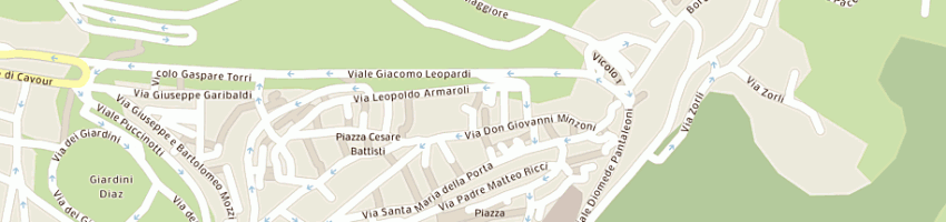 Mappa della impresa ristorante da secondo snc a MACERATA
