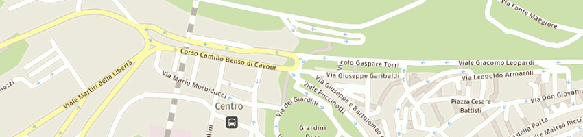 Mappa della impresa agenzia immobiliare italia a MACERATA