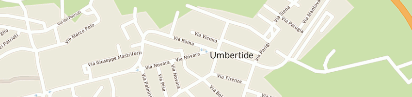 Mappa della impresa bar l'angolo bar di fiorucci a UMBERTIDE