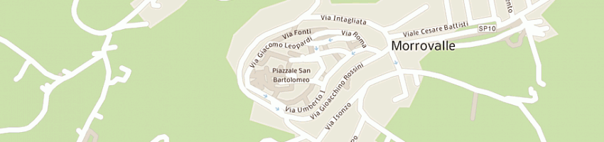 Mappa della impresa poste italiane spa a MORROVALLE