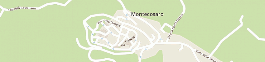 Mappa della impresa scuola materna s famiglia a MONTECOSARO