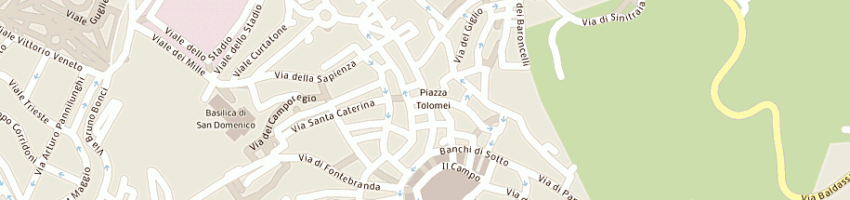 Mappa della impresa poste italiane spa a FIRENZE