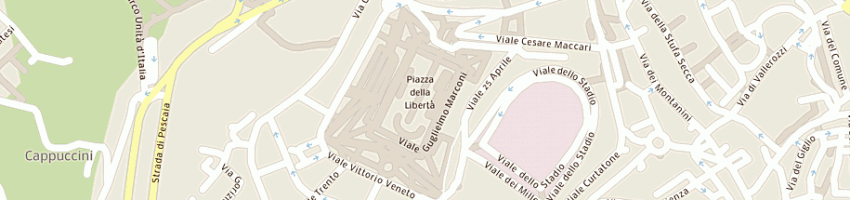 Mappa della impresa enoteca italica permanente a SIENA
