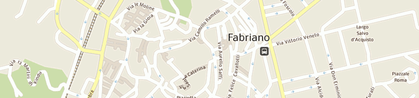 Mappa della impresa carloni alberto a FABRIANO