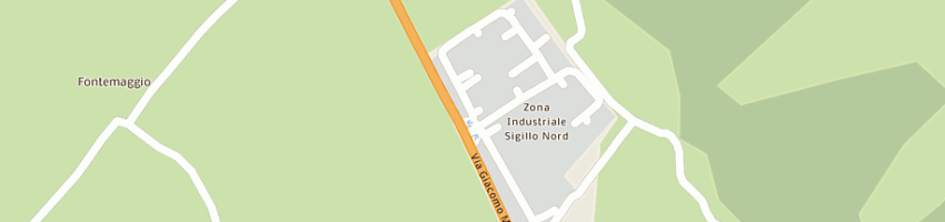 Mappa della impresa sama (snc) a SIGILLO