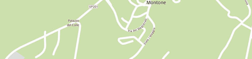 Mappa della impresa bacchetti zeffirino a MONTONE