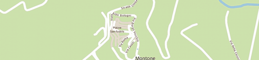 Mappa della impresa cassa di risparmio di citta di castello a MONTONE