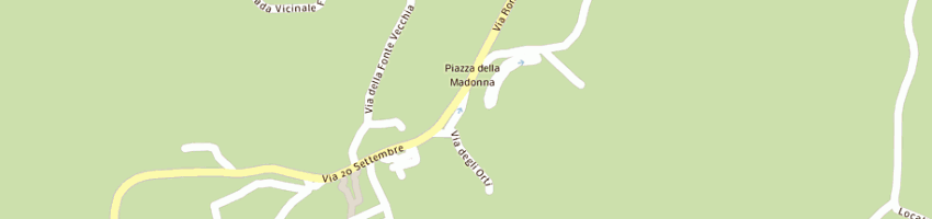 Mappa della impresa bar pizzeria la piazzetta di rossetti a RIPARBELLA