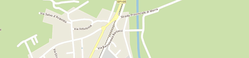 Mappa della impresa officina elettrauto fratelli fiorucci (snc) a CITTA DI CASTELLO