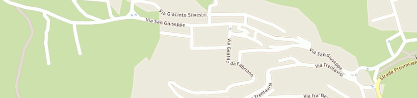 Mappa della impresa ippoliti francesco a CINGOLI