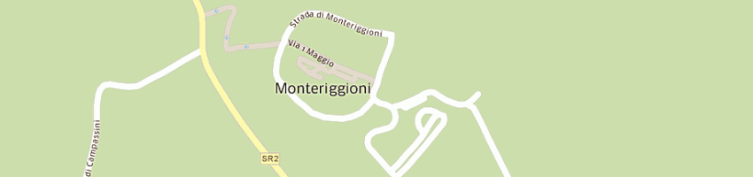 Mappa della impresa philogen srl a MONTERIGGIONI