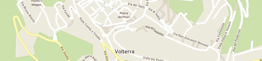 Mappa della impresa albergo nazionale ristorante a VOLTERRA