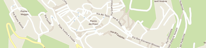 Mappa della impresa libreria lorien di raspi riccardo a VOLTERRA