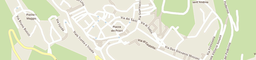 Mappa della impresa voglia di bianco di carpitelli cinzia a VOLTERRA