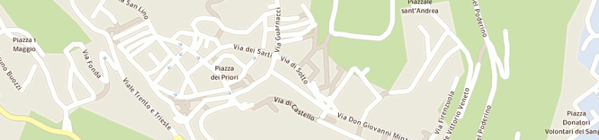 Mappa della impresa pascucci a VOLTERRA
