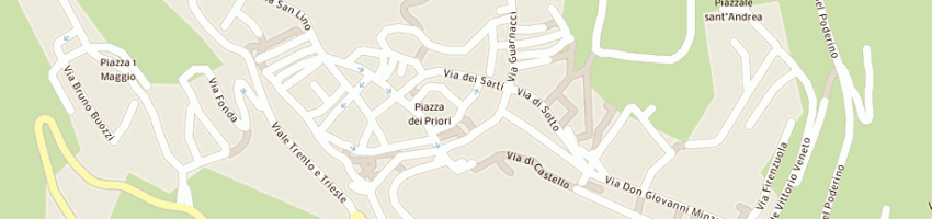 Mappa della impresa pizzeria da nanni di parenti giovanni a VOLTERRA