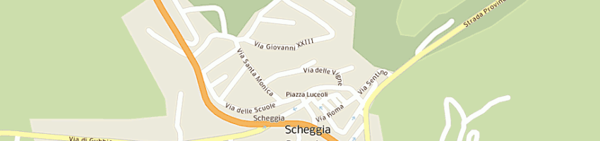 Mappa della impresa carabinieri a SCHEGGIA E PASCELUPO