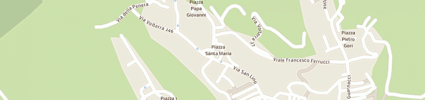 Mappa della impresa saletta d'arte viviani sas di guarasci silvio a PISA