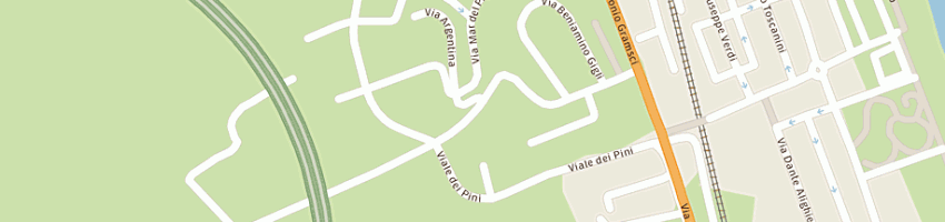 Mappa della impresa villaggio dei tigli a PORTO RECANATI