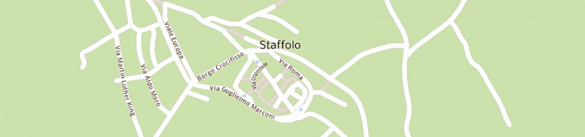Mappa della impresa ferramenta pelatelli fabrizio a STAFFOLO