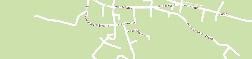 Mappa della impresa b e p pietre (srl) a AREZZO