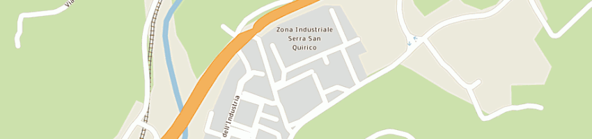 Mappa della impresa elica spa a SERRA SAN QUIRICO