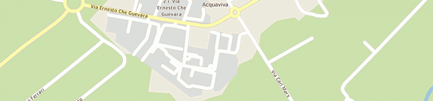 Mappa della impresa at di astuti e tarabelli a CASTELFIDARDO