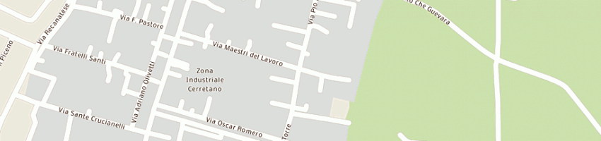Mappa della impresa pm stampi snc a CASTELFIDARDO