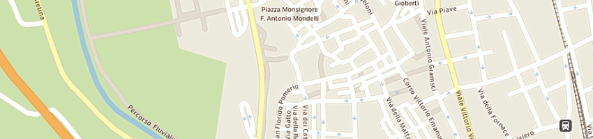 Mappa della impresa panificio la pendinella di tallarico francesco a CITTA DI CASTELLO