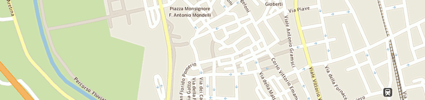 Mappa della impresa rosticceria e pizzeria la perugina di canalicchio alessandro a CITTA DI CASTELLO